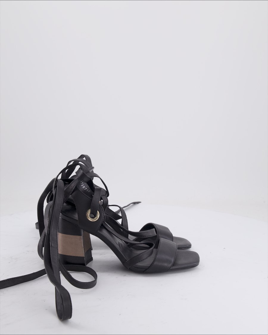 Alisya Heels Leather Black EU 37