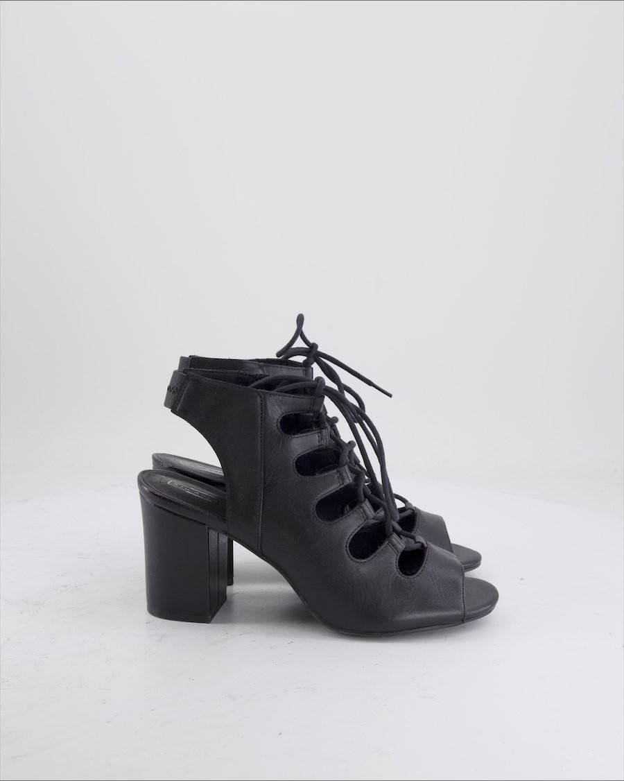 5Th Avenue Heels Leather Black EU 40