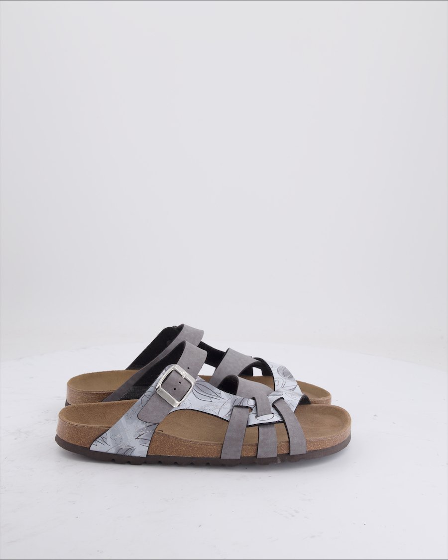 Bio Natur Sandals Suede Grey Eu 40