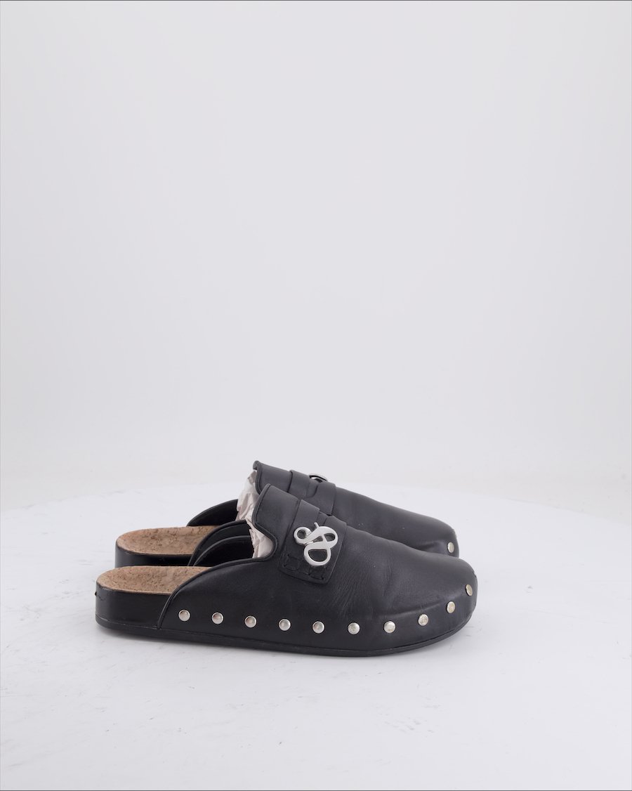 Scotch & Soda Sandals Leather Black Eu 36