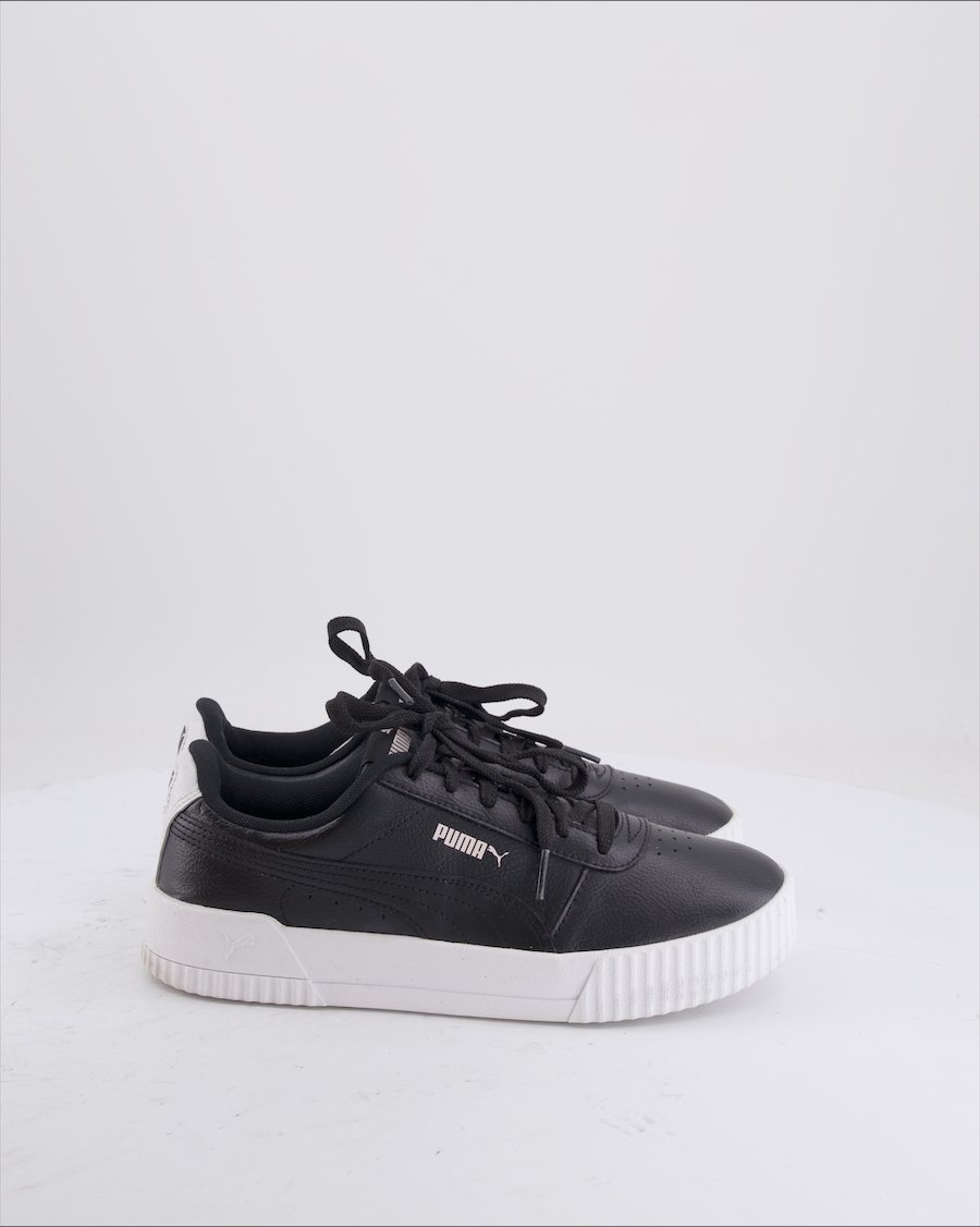 Puma Trainers Leather Black Eu 39