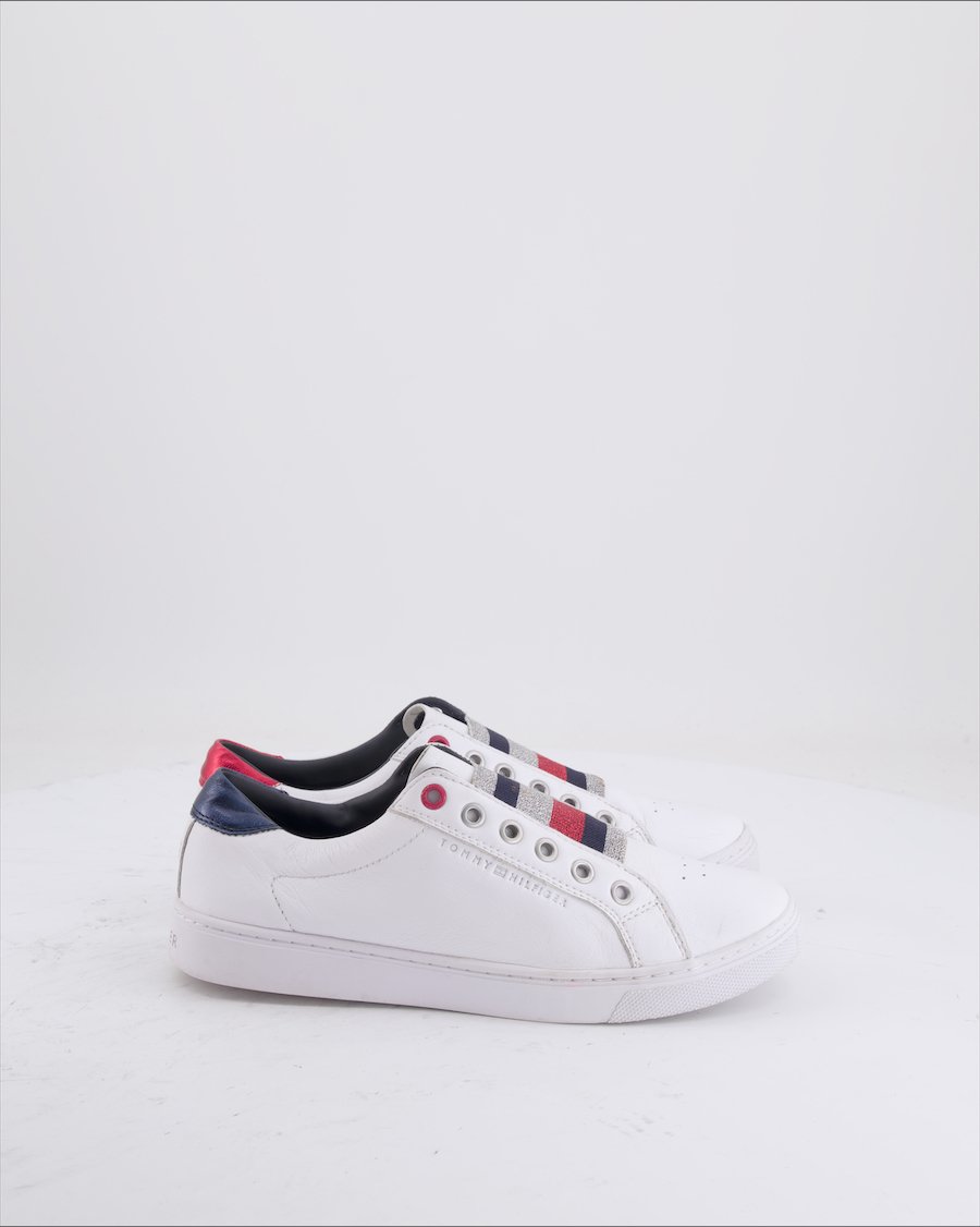 Tommy Hilfiger Trainers Leather White Eu 38