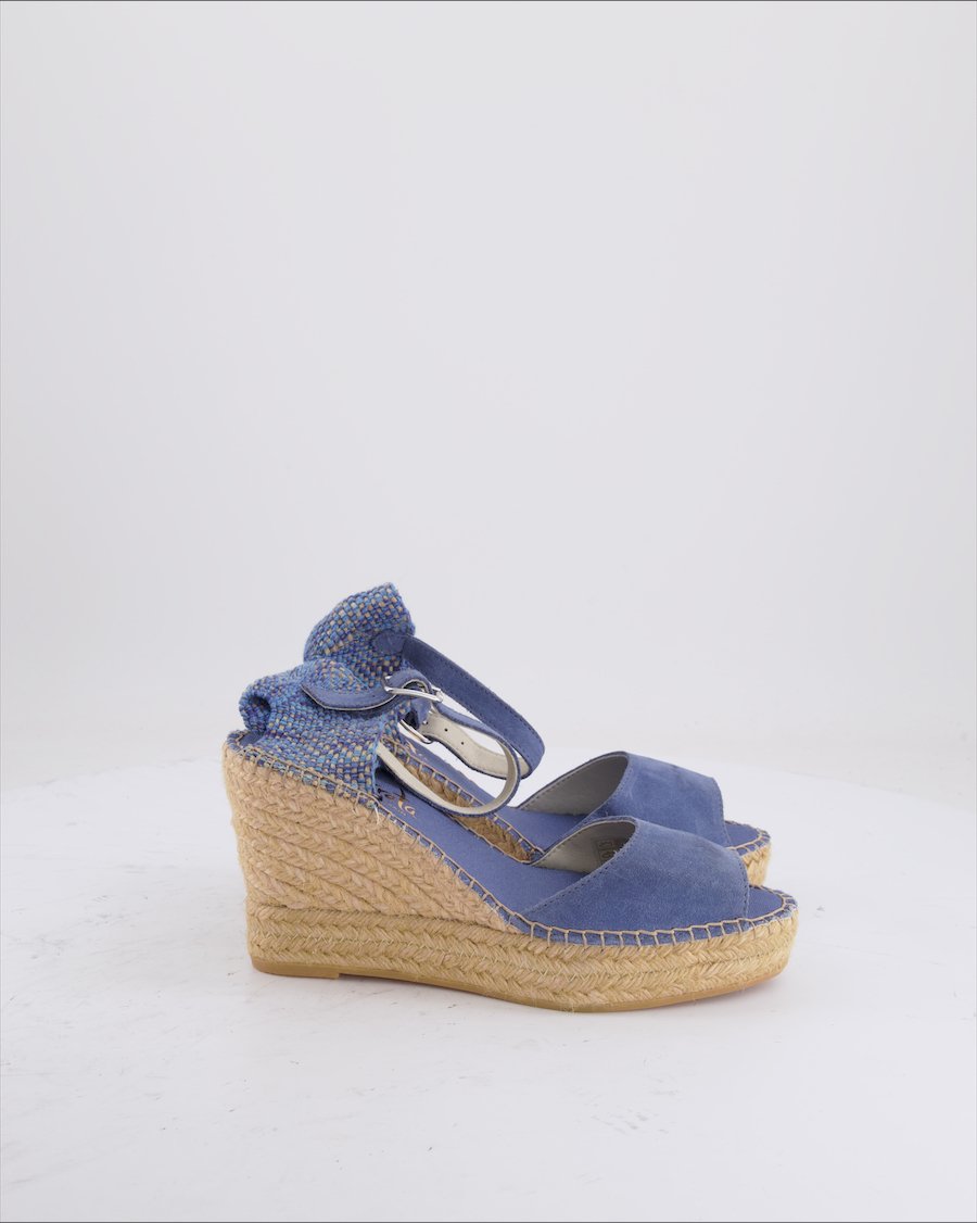 Vidorreta Espadrilles Suede Blue Eu 38