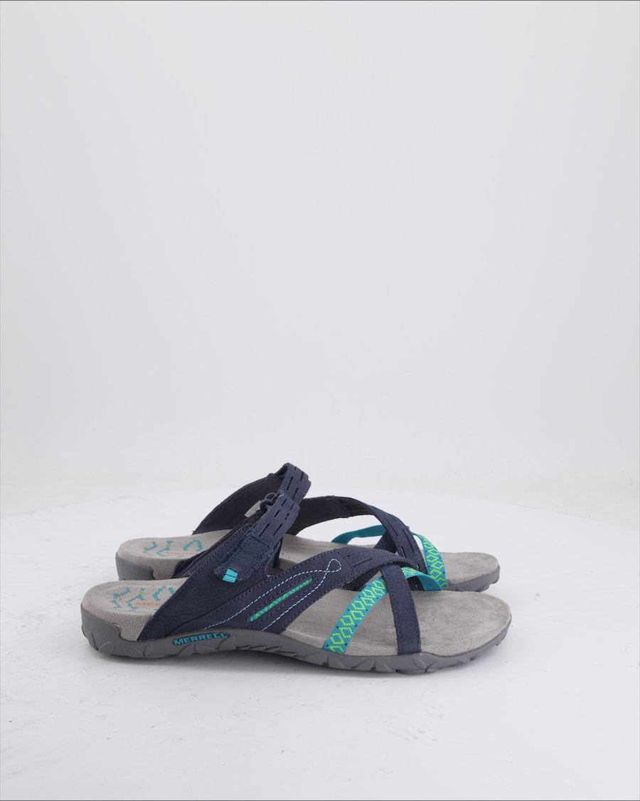 Merrell Sandals Leather Blue Eu 40