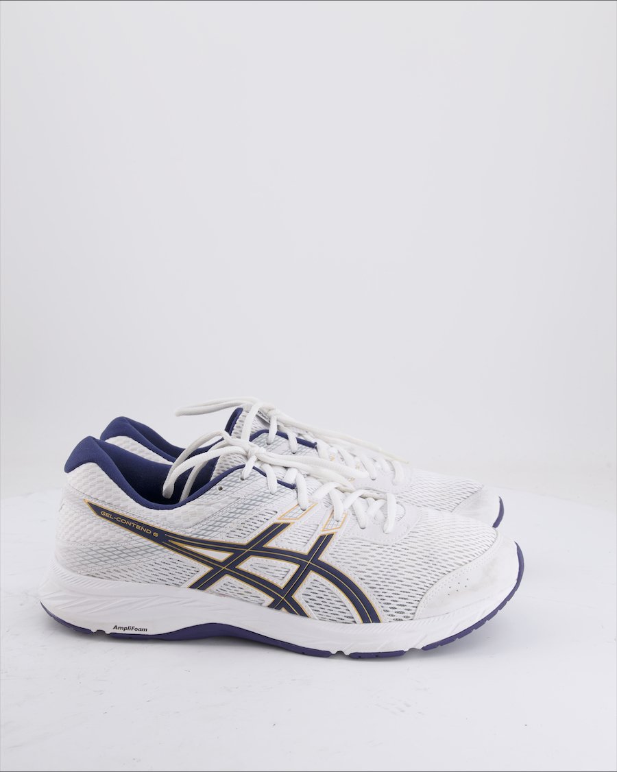 Asics Gel-Contend 6 Trainers Cloth White Eu 45