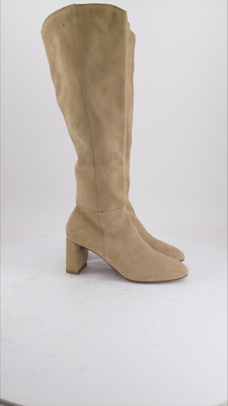 Bershka Boots Suede Black EU 39