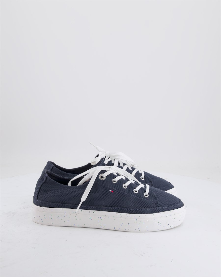 Tommy Hilfiger Trainers Cloth Blue Eu 41