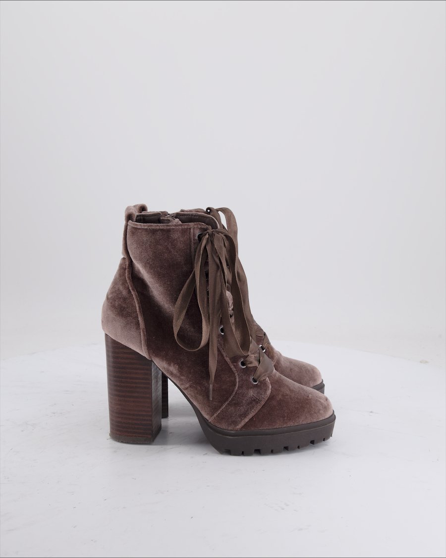 Steve Madden Ankle Boots Velvet Brown Eu 37