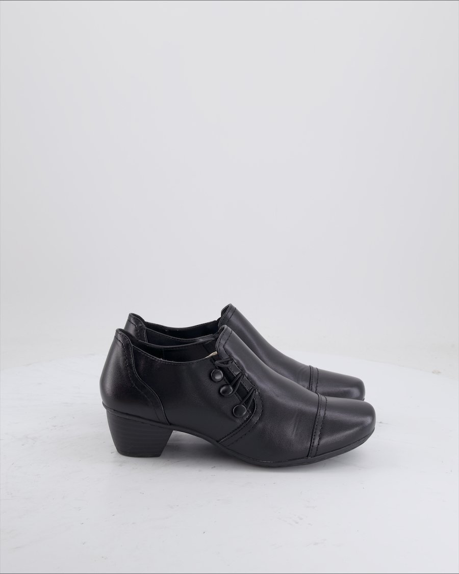 Easy Street Flats Leather Black Eu 38.5