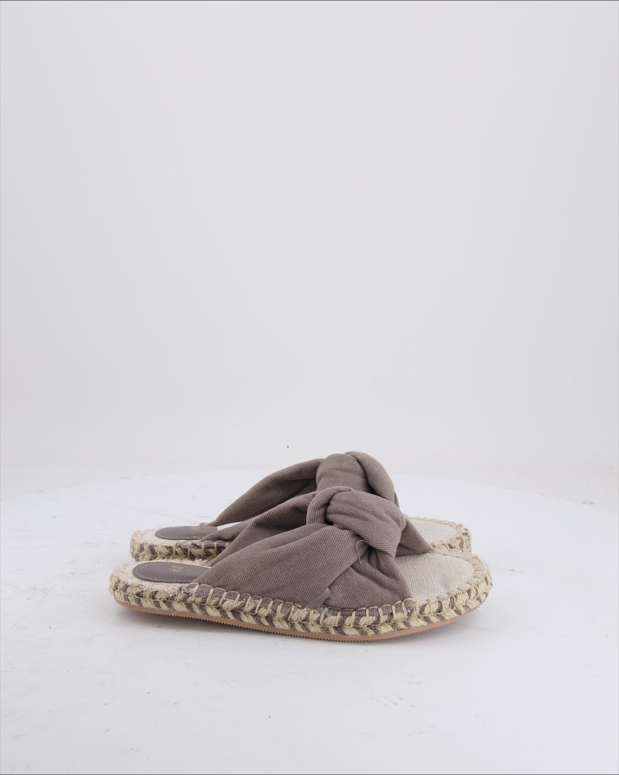 H&M Sandals Cloth Ecru Eu 38