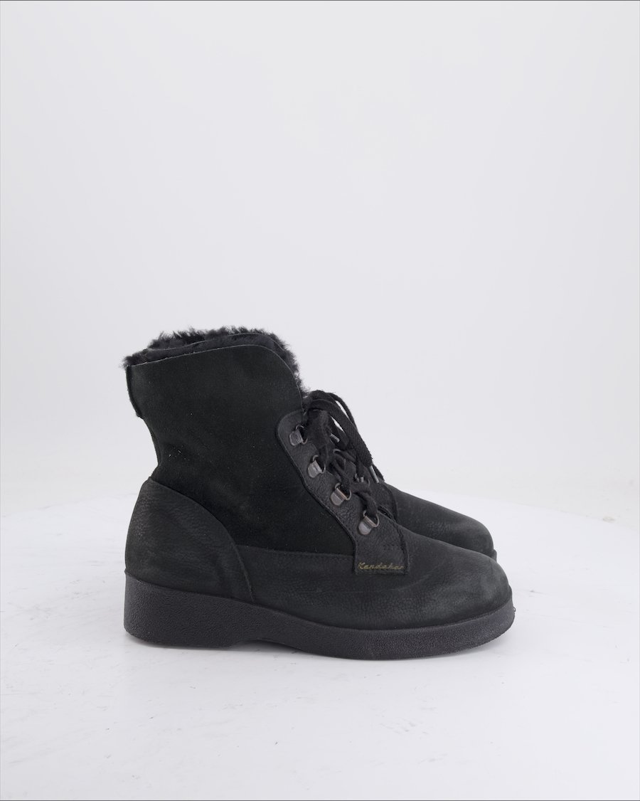 Kandahar Ankle Boots Leather Black Eu 37