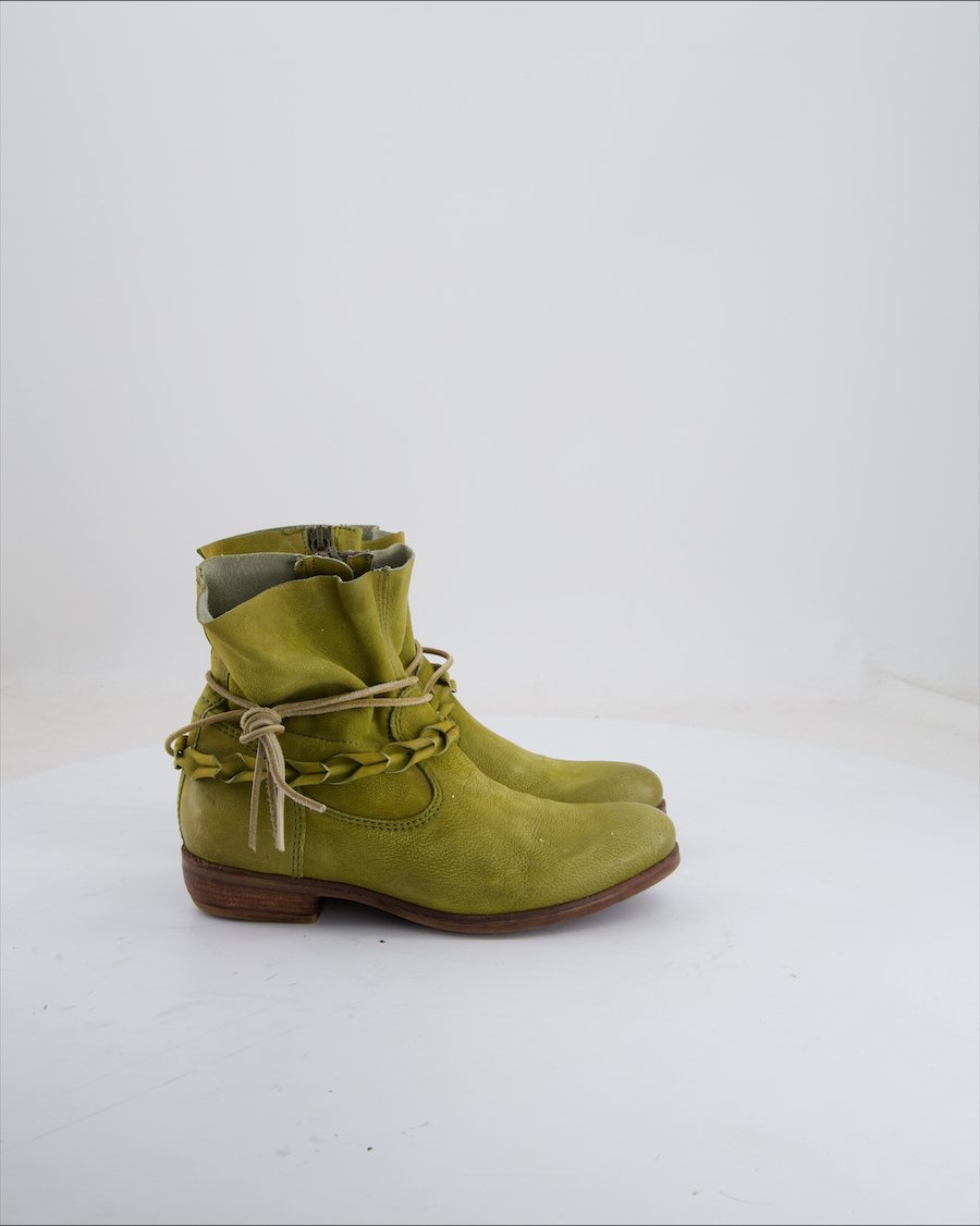 Mjus Ankle Boots Leather Green Eu 36