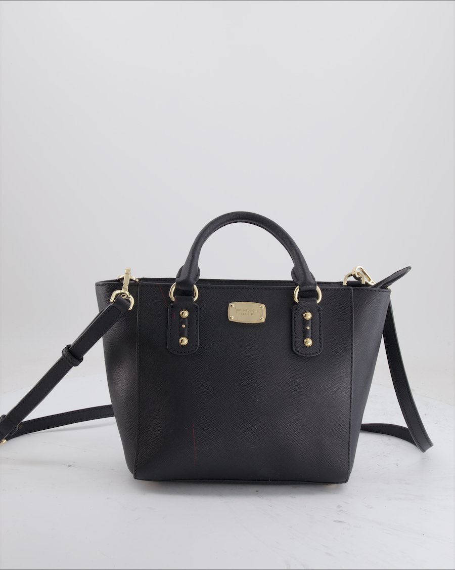 Michael Kors Crossbody Bag Leather Black