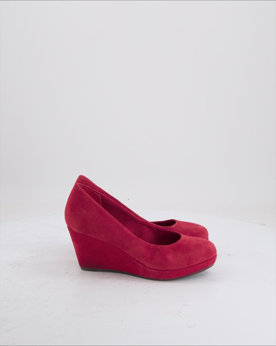 Pesaro Wedges Suede Red Eu 36