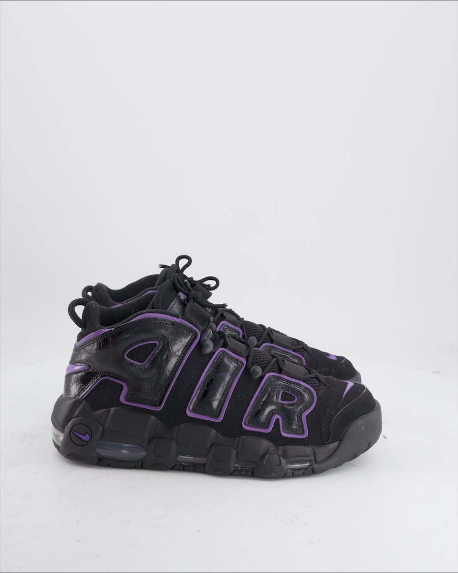 Nike Uptempo Trainers Leather Black Eu 42.5
