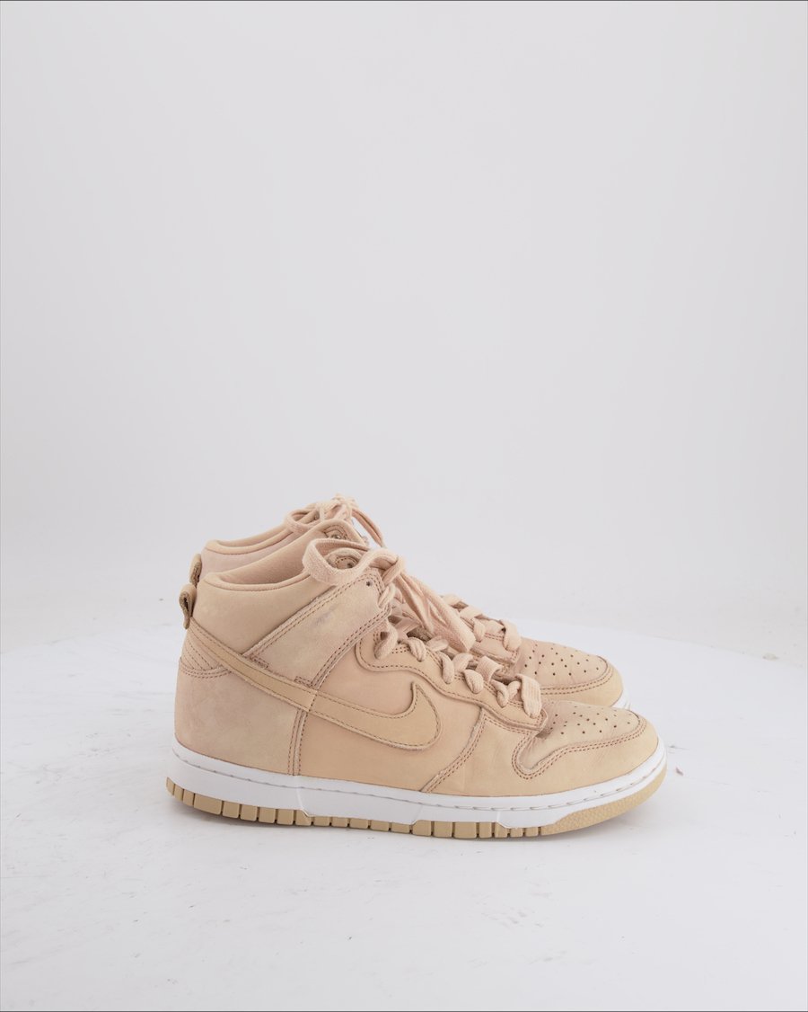 Nike Dunk High  Trainers Suede Beige Eu 37.5
