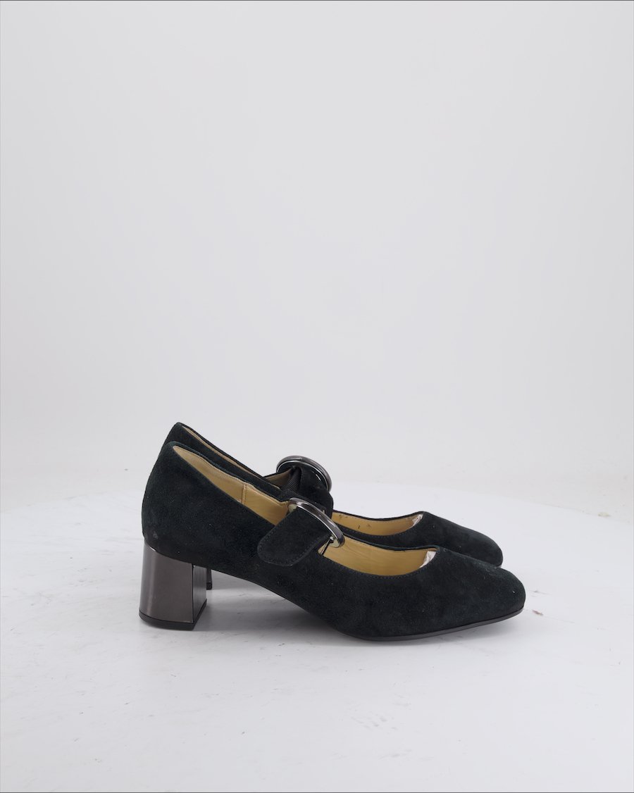 Gabor Heels Suede Black Eu 38.5