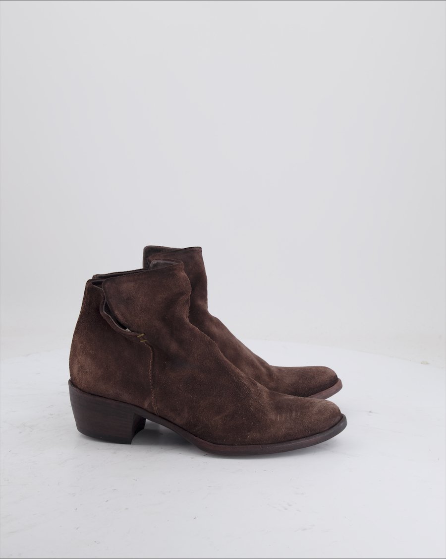 Crispiniano Ankle Boots Suede Brown Eu 37