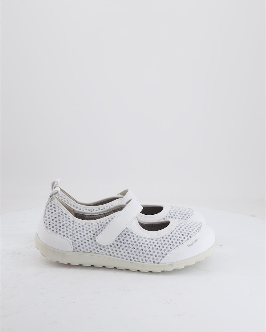 Helvesko Ballet Flat Leather White Eu 42
