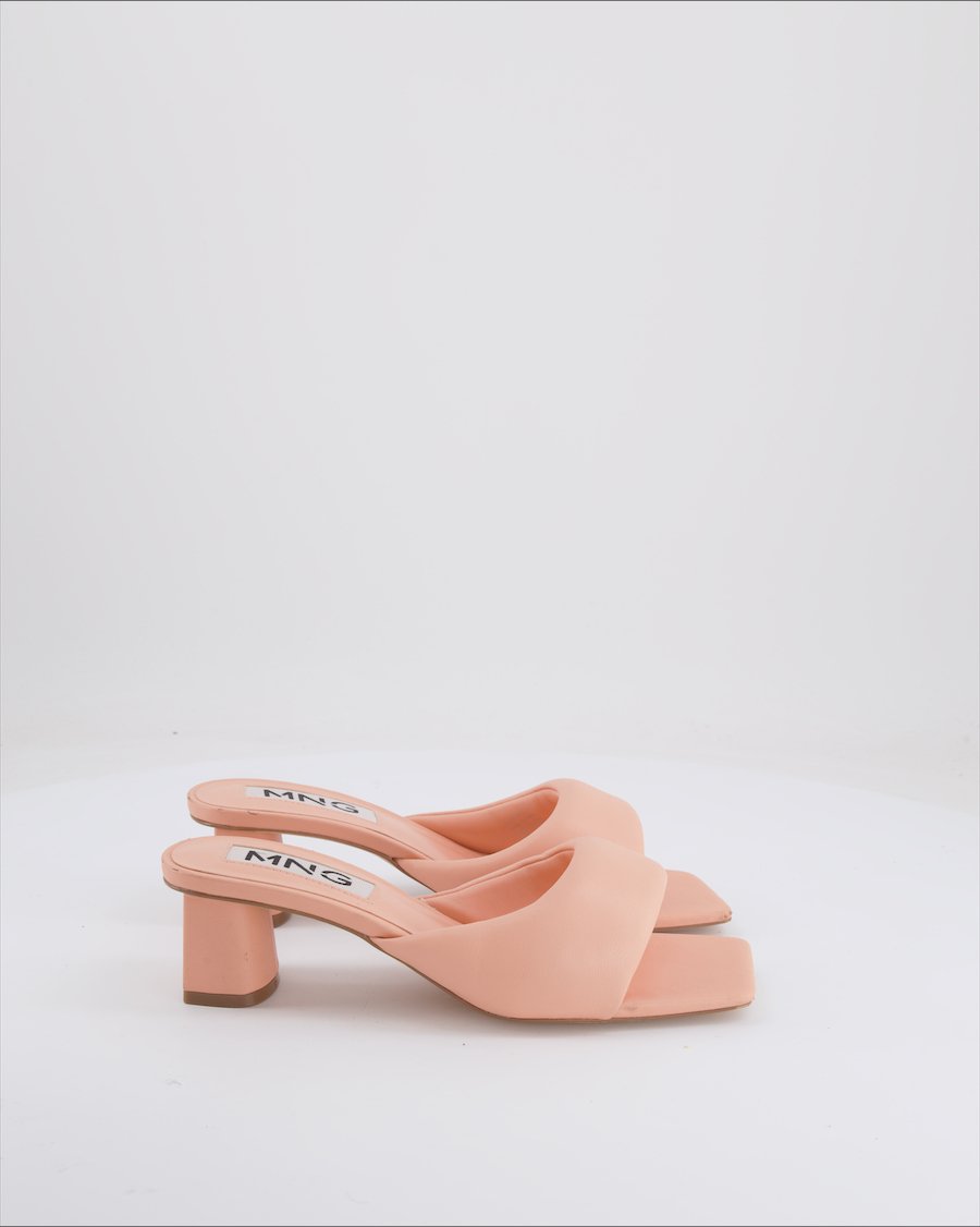 Mango Sandals Leather Pink Eu 37
