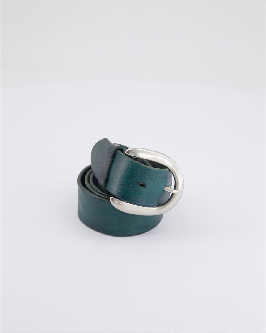 Liebeskind Belt Leather Petrol Green