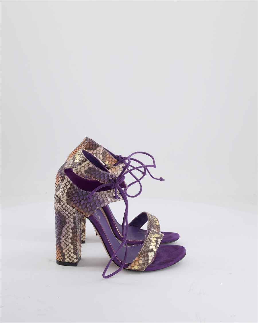 Le Silla Heels Leather Multicolour Eu 37.5