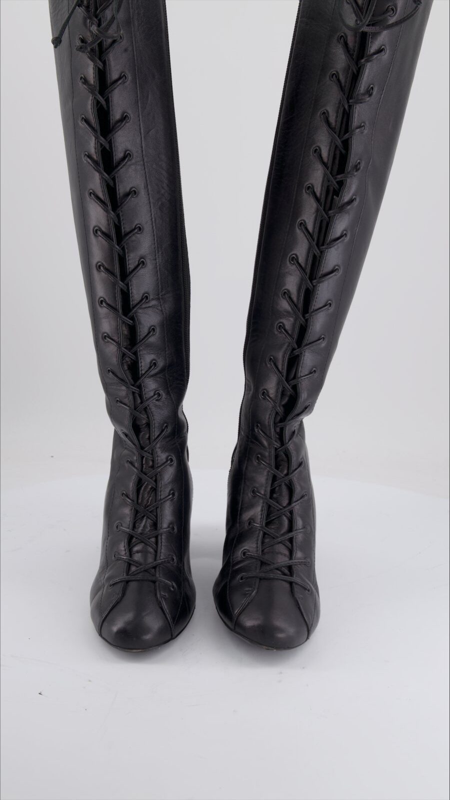Maison Ernest Boots Leather Black Eu 39 - immagine 4