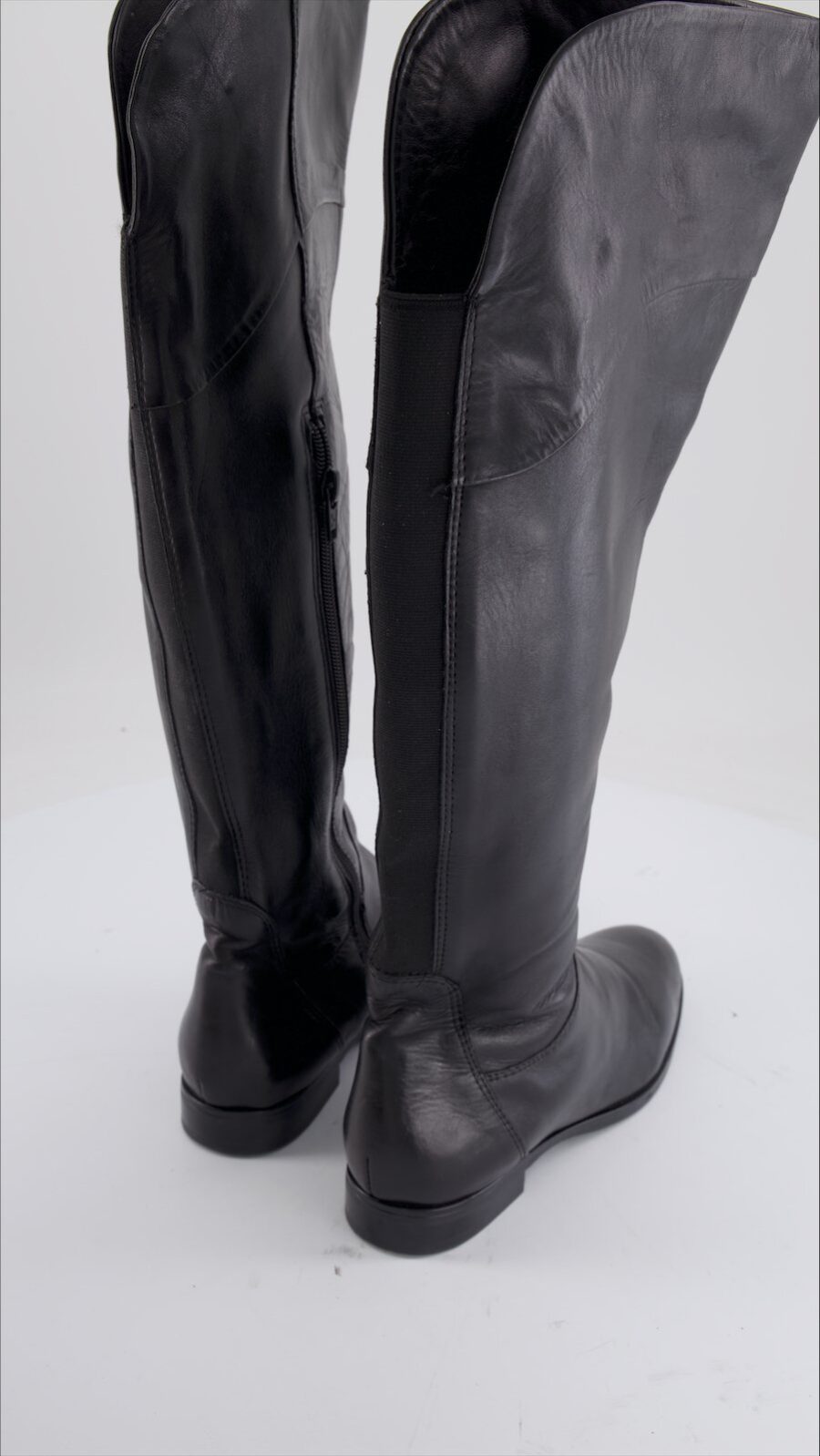 Roberto Santi Boots Leather Black Eu 36 - immagine 3