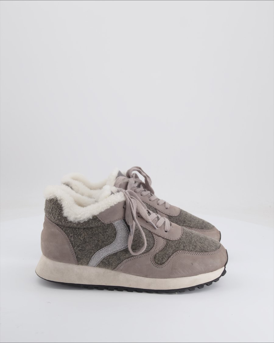 SI Barcelona Trainers Suede Grey Eu 39
