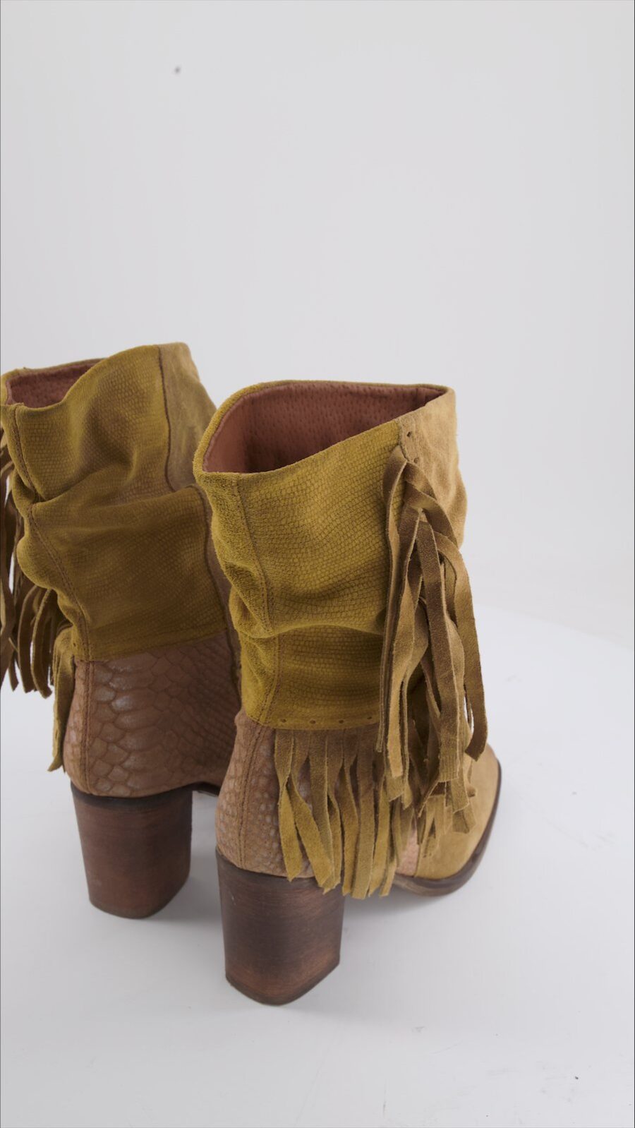 Max Ankle Boots Suede Camel Eu 41 - immagine 3