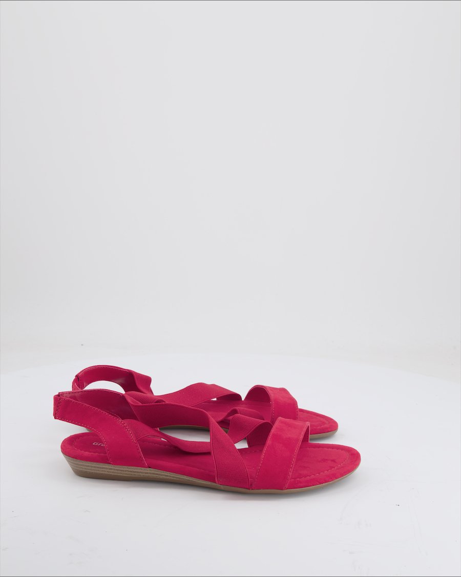 Graceland Sandals Suede Red Eu 38