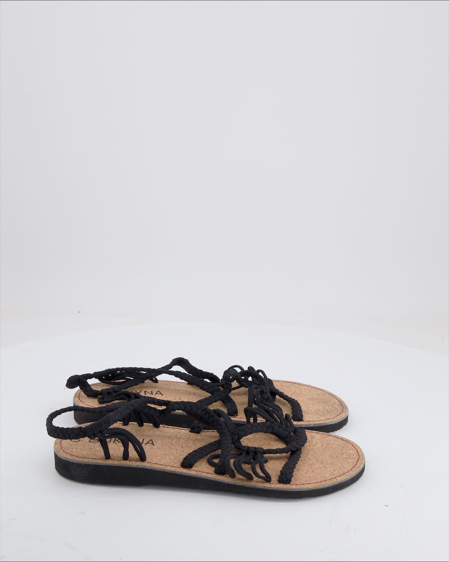 Bokyna Sandals Cloth Black Eu 40