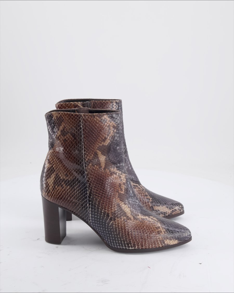 Konstantin Starke Ankle Boots Leather Brown Eu 38.5