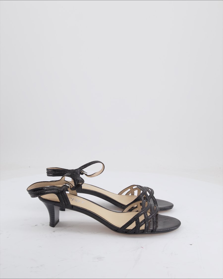 Esprit Heels Leather Black Eu 39