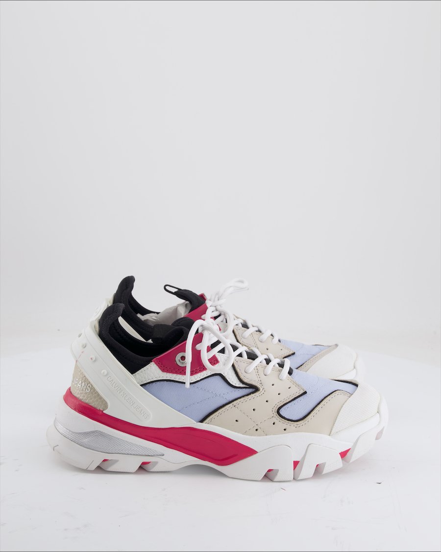 Calvin Klein Trainers Leather Multicolour Eu 39