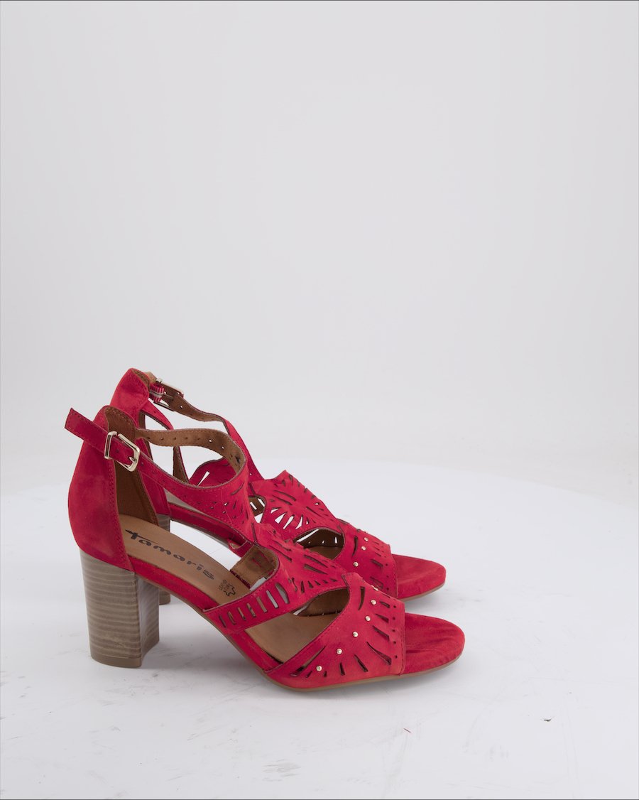 Tamaris Heels Suede Red Eu 38