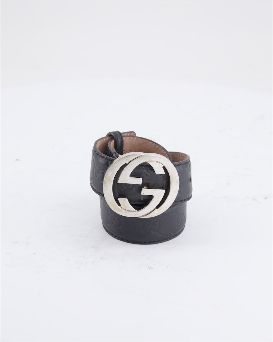 Gucci Belt Leather Black