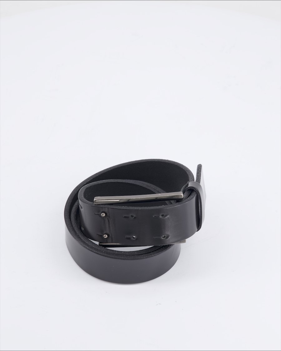 Hugo Boss Belt Leather Black