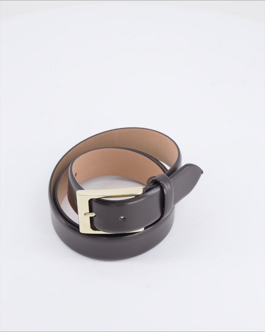 Bata Belt Polyurethane Brown