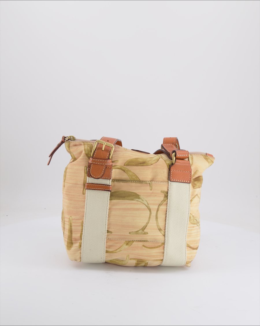 Bric's Shoulder Bag Cloth Beige