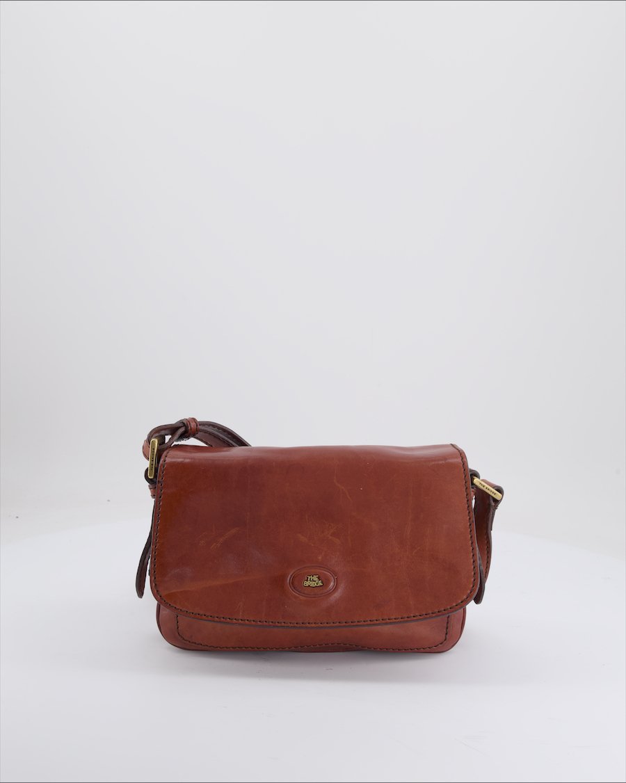 The Bridge Crossbody Bag Leather Brown
