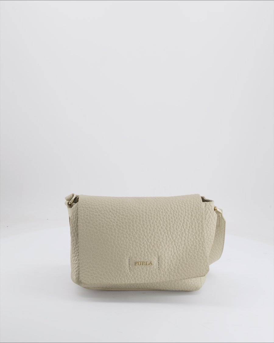 Furla Crossbody Bag Leather Beige