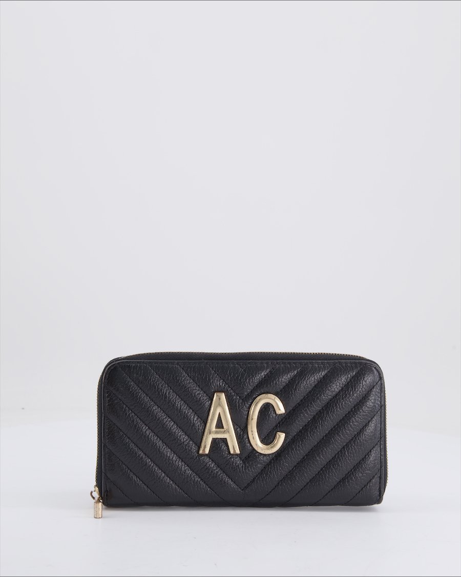 MIA BAG Wallet Leather Black