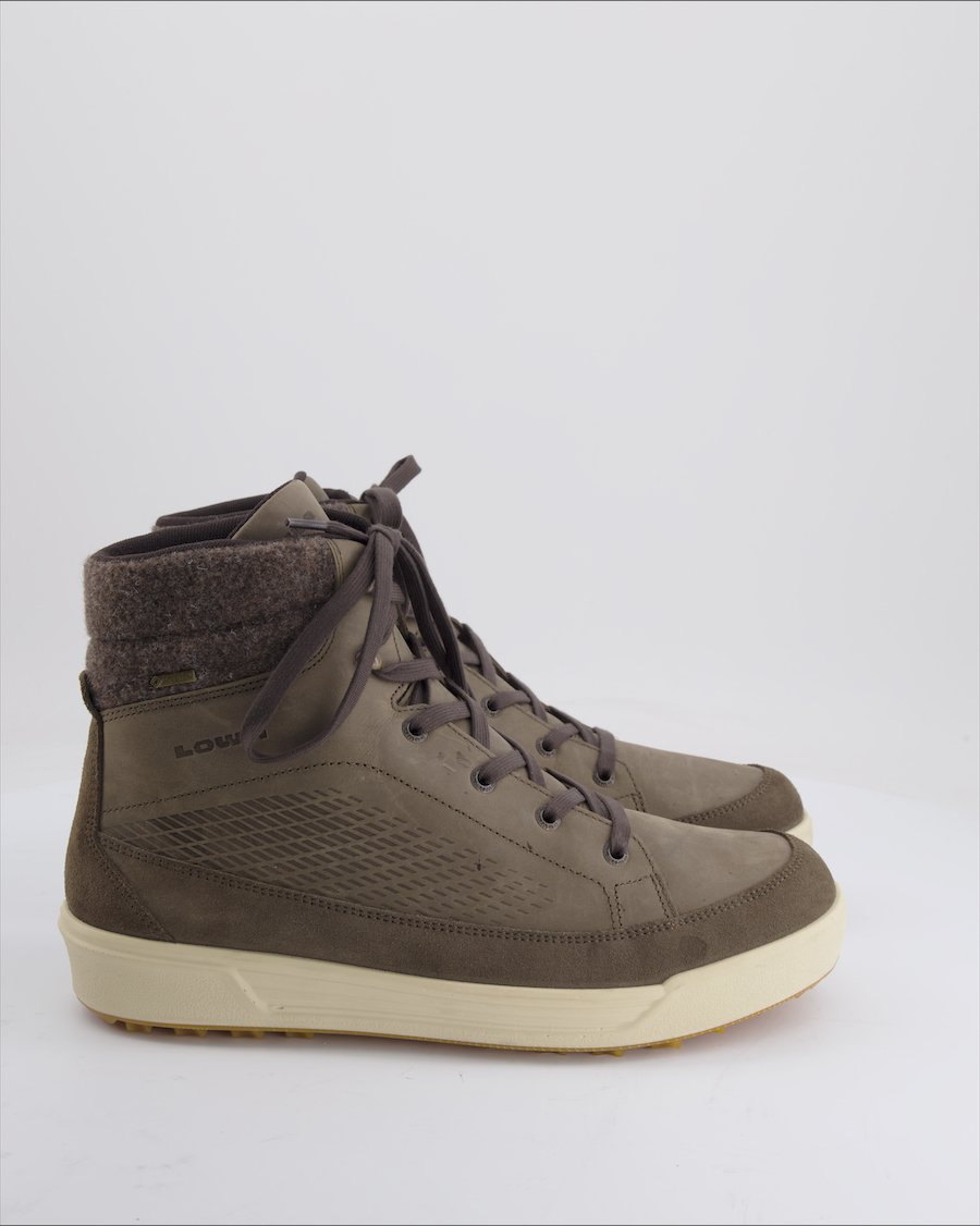 Lowa Trainers Leather Khaki Eu 45