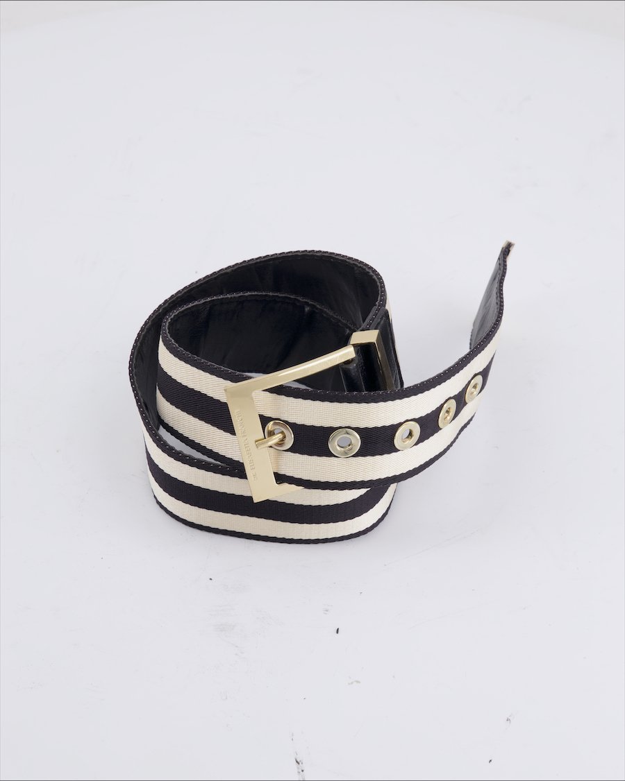 Elisabetta Franchi Belt Cloth Black