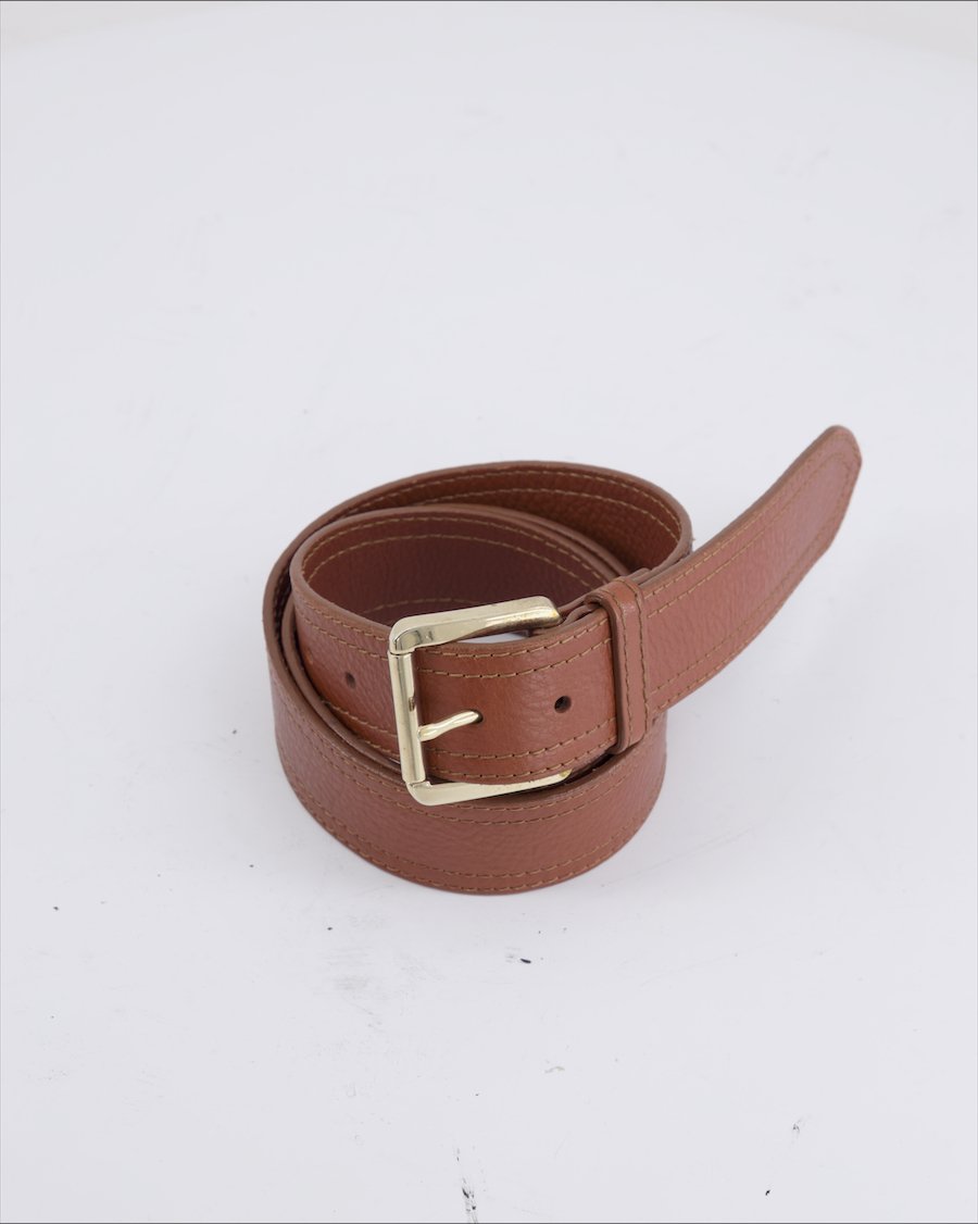 Burberry Belt Leather Brown