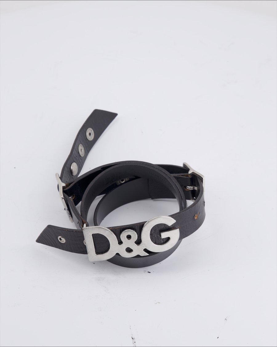 Dolce & Gabbana Belt Leather Black