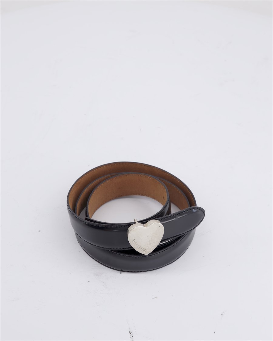 Moschino Belt Leather Black