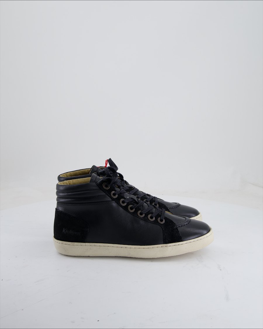Kickers Trainers Leather Black Eu 39
