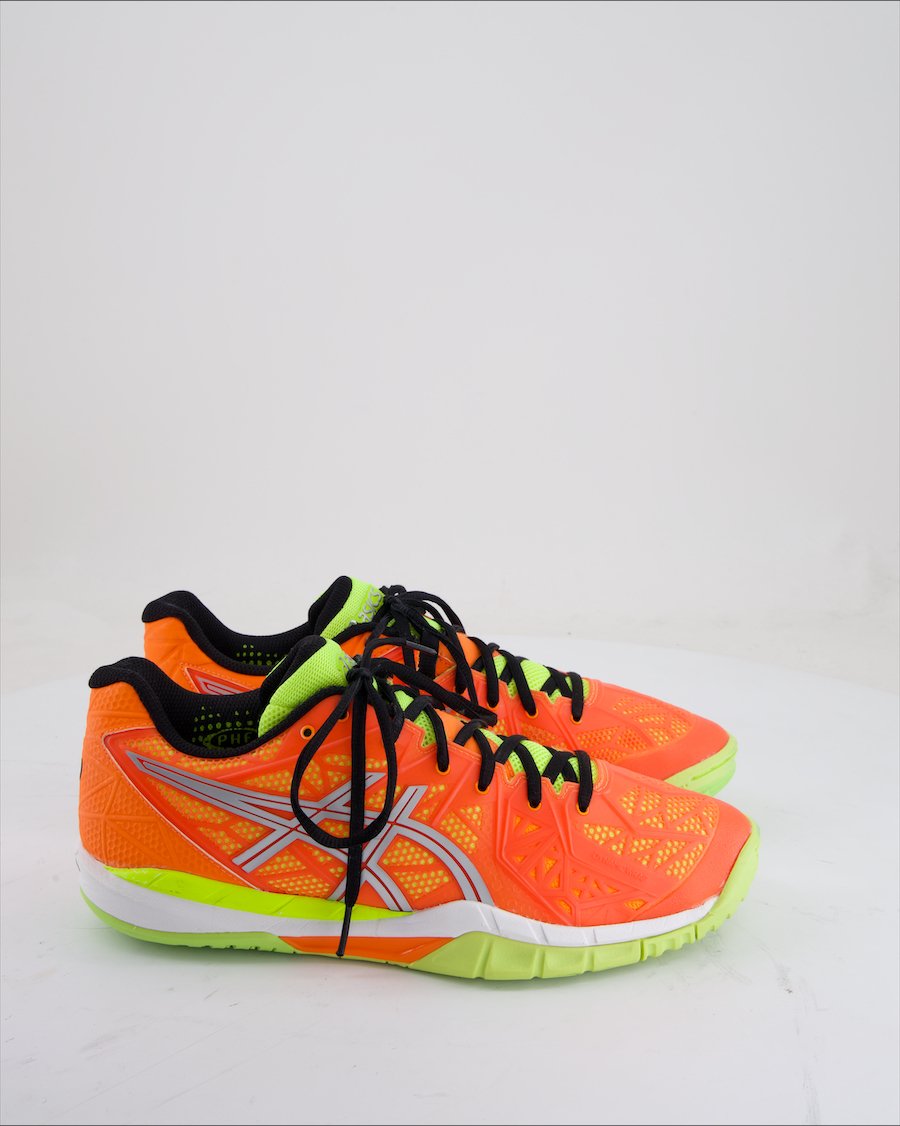 Asics Trainers Leather Orange Eu 42